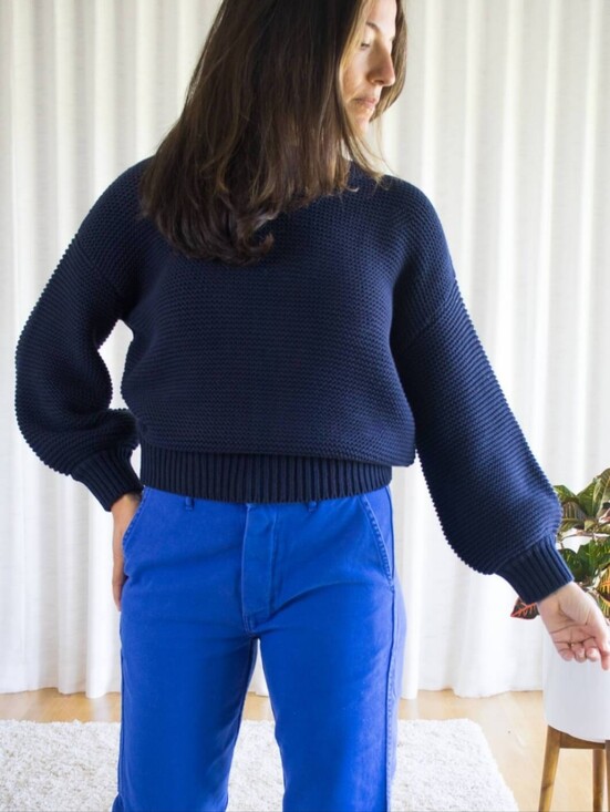 Alex Mill Sweaters - Alex Mill Button-Back Sweater Size M